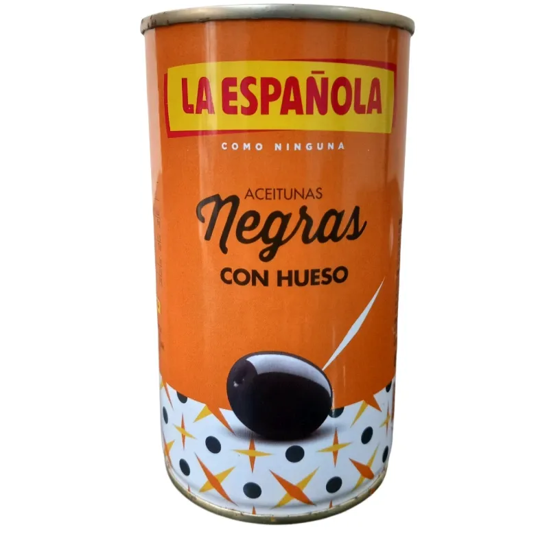 Aceitunas negras Deshuesadas