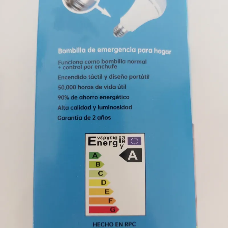 Bomilla LED + Batería integrada