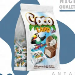 Caramelo de chocolate con coco