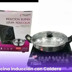 Cocina de Inducción con Caldero