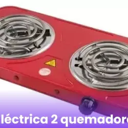 Cocina Eléctrica con 2 Quemadores