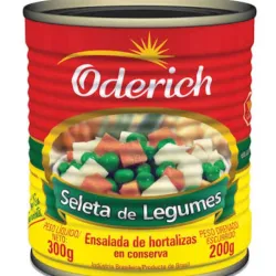 Ensalada de hortalizas en conservas