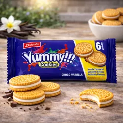 Galletas YUMMY choco vainilla