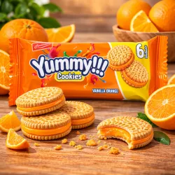 Galletas YUMMY Vainilla Orange