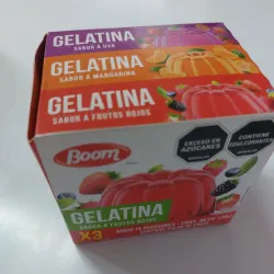 Gelatina Uva, Mandarina y Frutos Rojos
