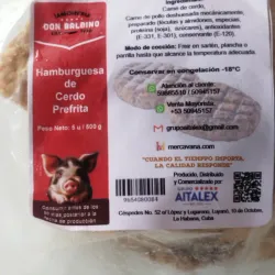 Hamburguesas de cerdo
