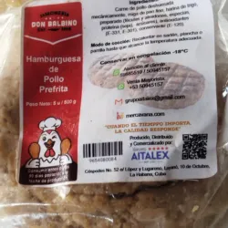 Hamburguesas de pollo