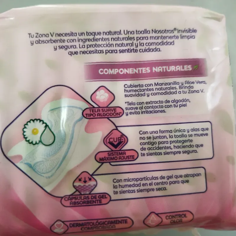 Almohadillas sanitarias 