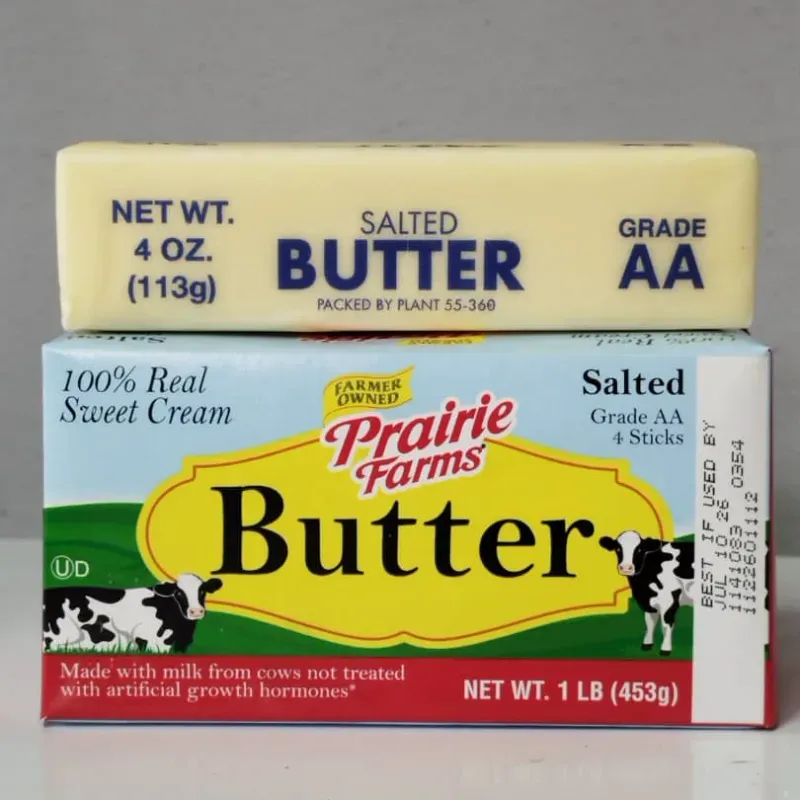 Mantequilla con sal Prairie Farms