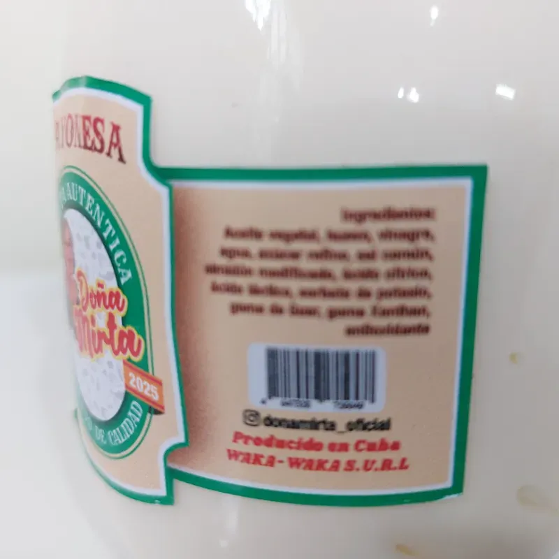Mayonesa Doña Mirta