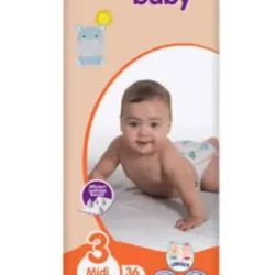 Pañales desechables para bebé