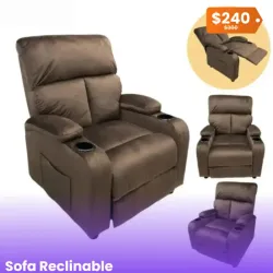 SOFÁ RECLINABLE