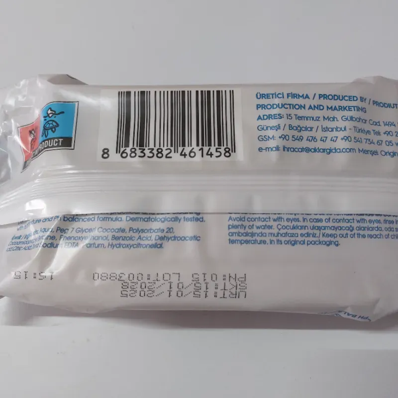 Toallas Húmedas para bebé