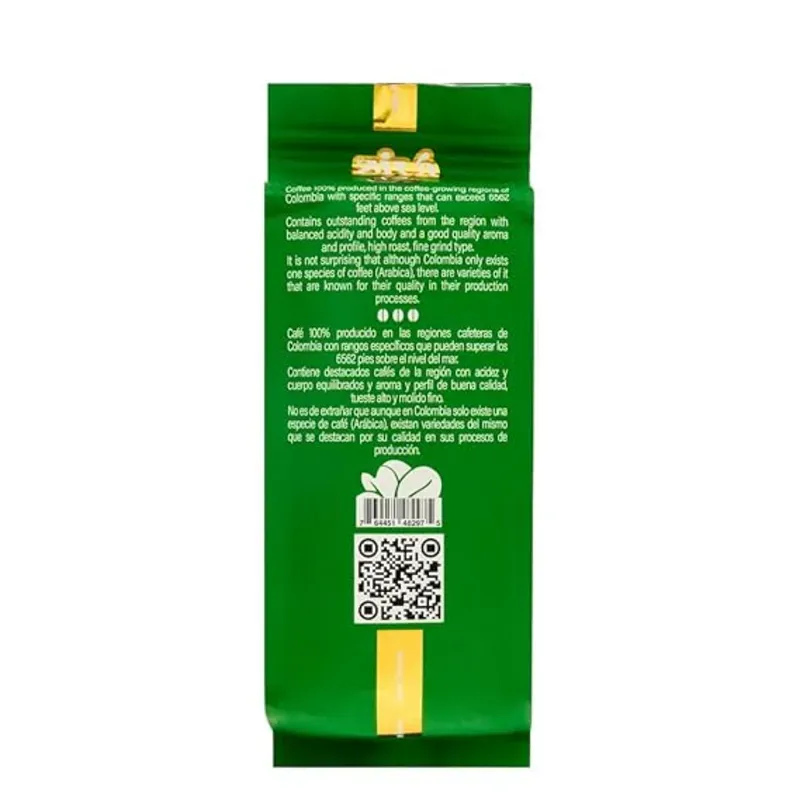 Ziva Café Espresso Premium (tostado negro)