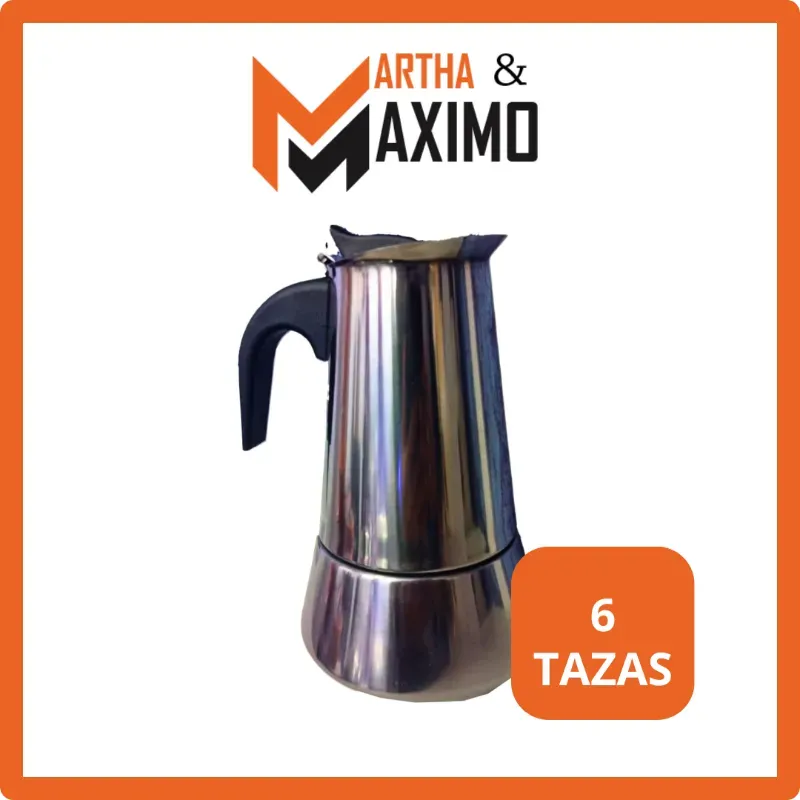 Cafetera Italiana 6 tazas 
