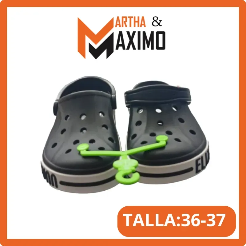 Crocs ED negros 