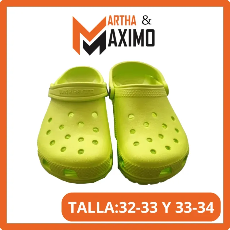 Crocs infantil verde 