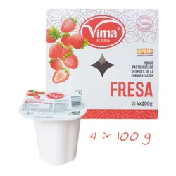 Yogurt Fresa Vima