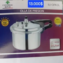 Olla de presión.