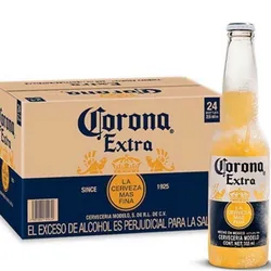 Caja Cerveza Corona botella 