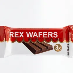 Chocolate Rex Wafers