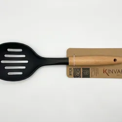 Espumadera mango madera