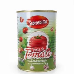 Pasta de Tomate( Con Ajo)