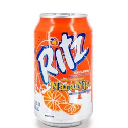 Refresco enlatado Ritz naranja