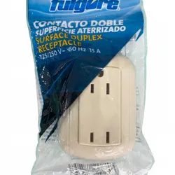 Toma corriente contacto doble