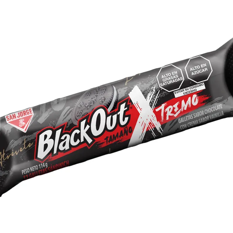 Galletas Black Out Xtremo