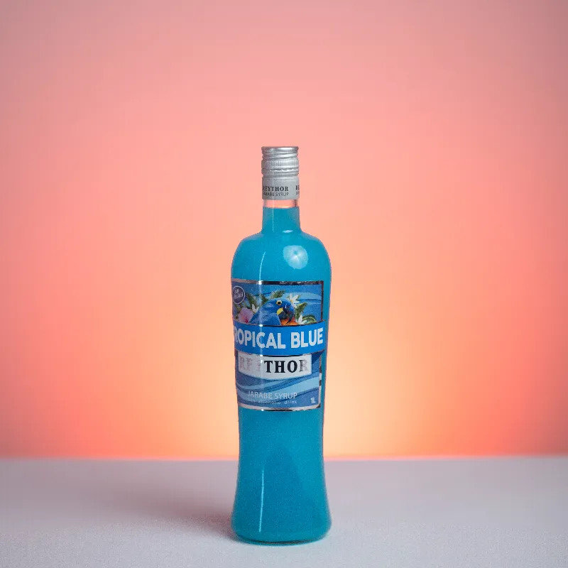 Tropical BLUE jarabe syrup