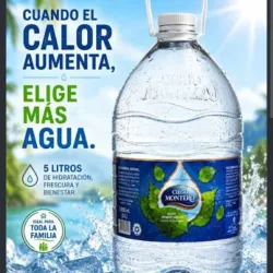 Agua ciego montero 5L