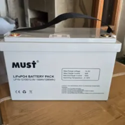 Batería 12.8 volt 100 amperes 