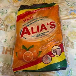 Detergente alias (saco de 10 kg 20 paquetes)