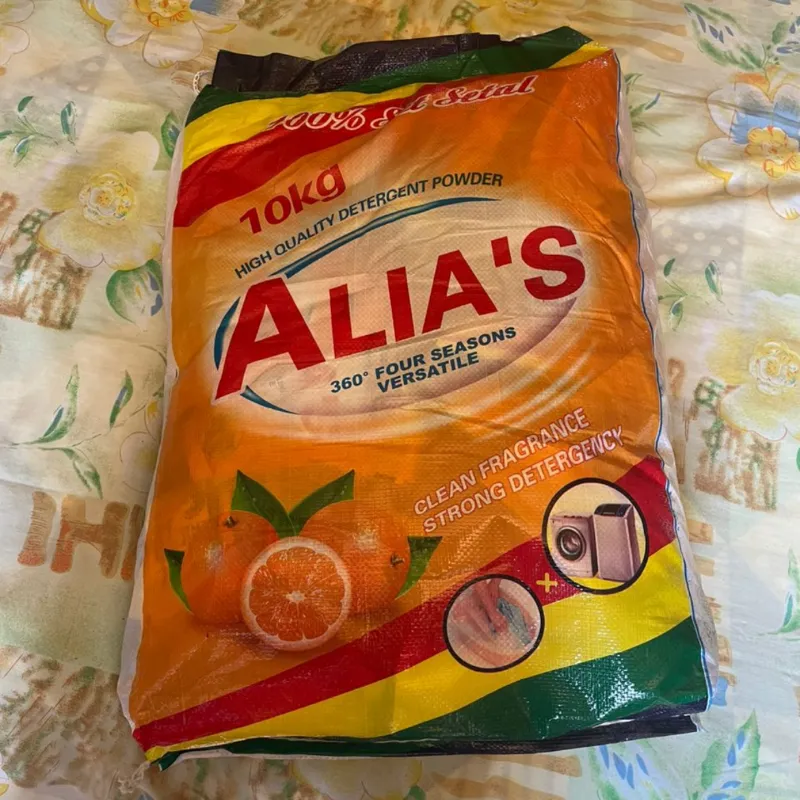 Detergente alias (saco de 10 kg 20 paquetes)