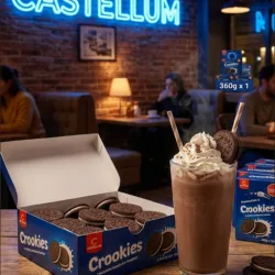 Galletas crookies (caja de 12 paquetes )