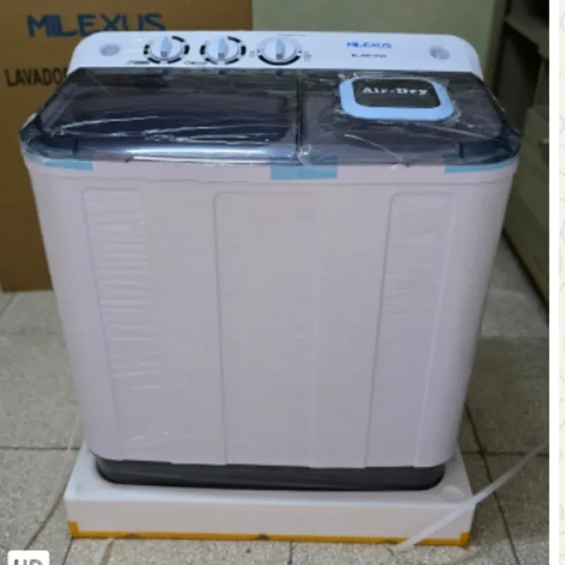 Lavadora semiautomática 7kg milexus 