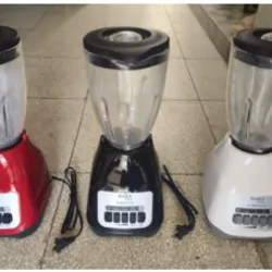 Licuadora con vaso de cristal 1.5 litros 