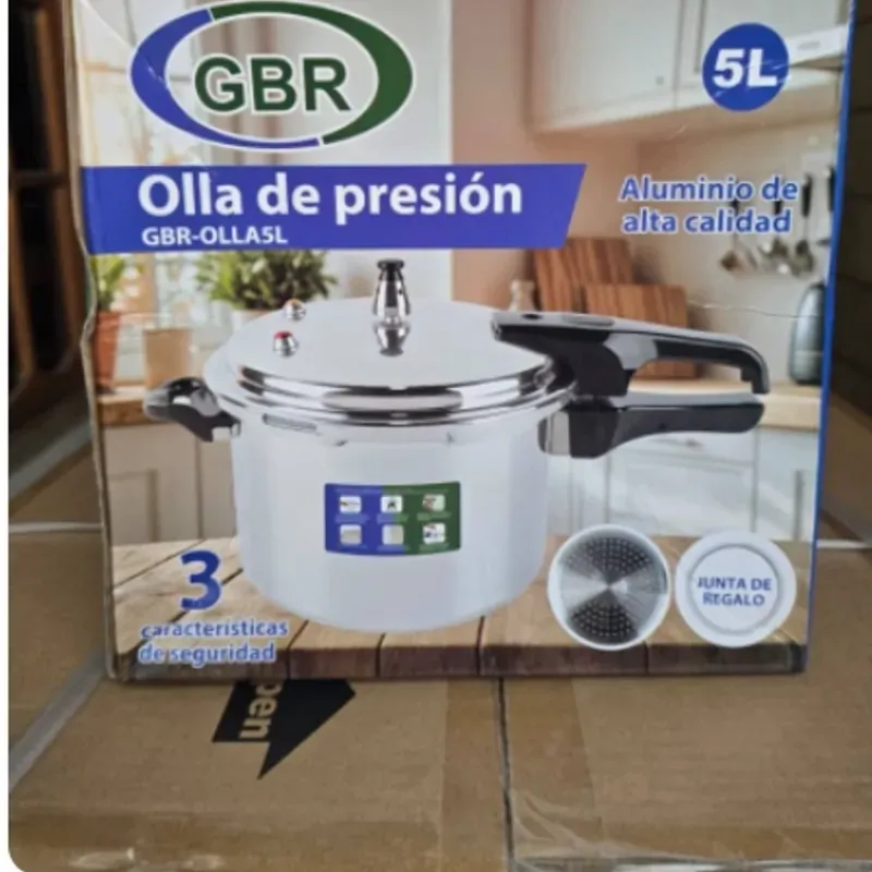 Olla de presión para inducción y gas 5L
