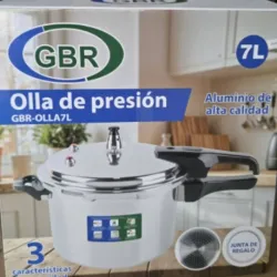 Olla de presión para inducción y gas 7L