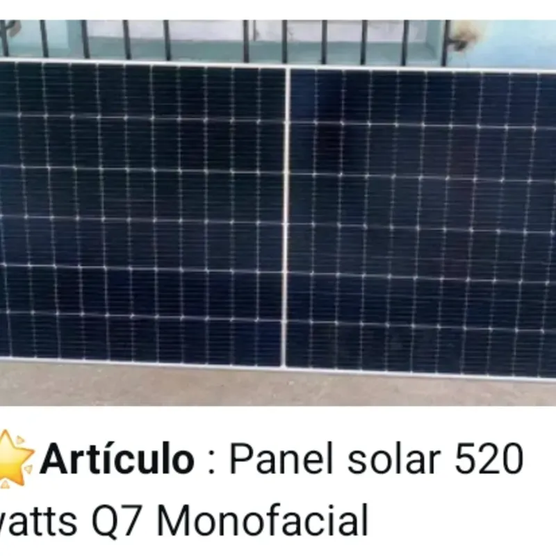 Panel solar 520 watts 