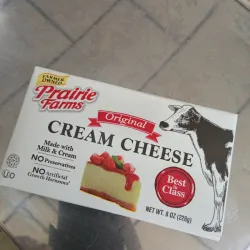 Queso crema en barra