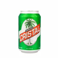 Cerveza Cristal de lata