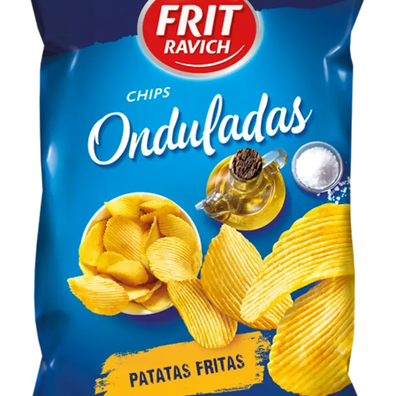 Papas Onduladas Frit