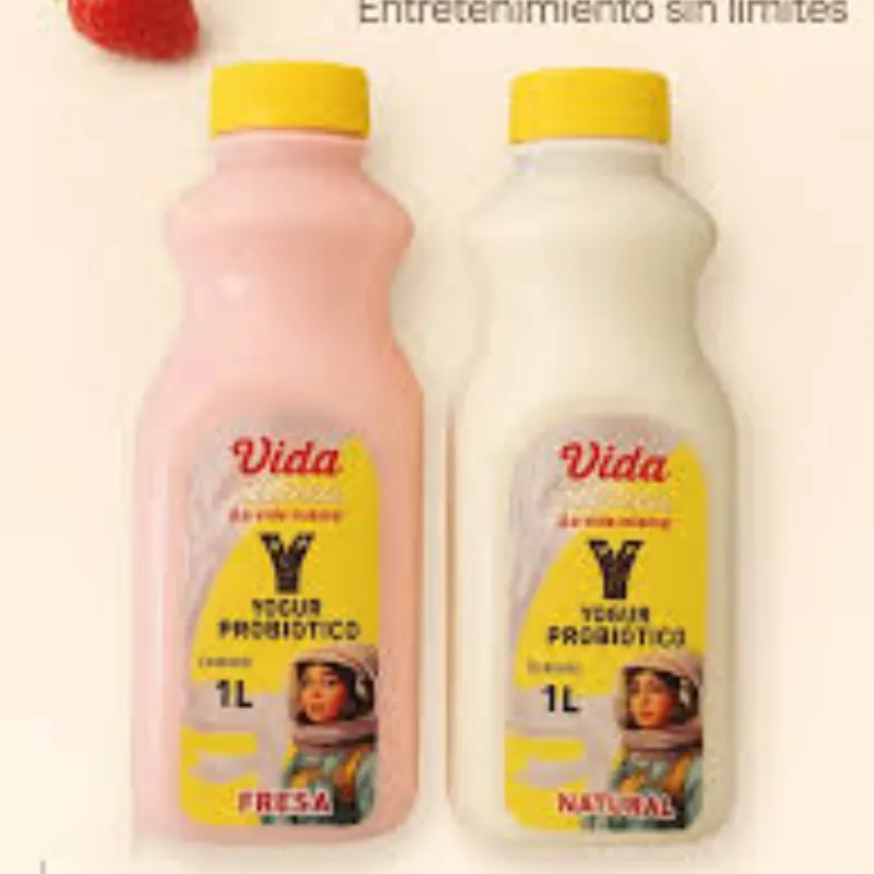 Yogurt Probiótico Vida Láctea 1L