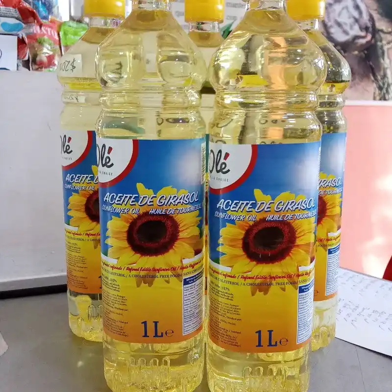 Aceite de girasol refinado 