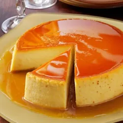 Flan de leche 