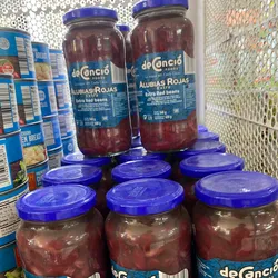 Frijol colorado pomo