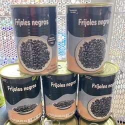 Frijol negro en lata