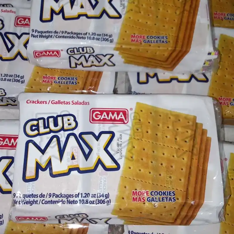 Galleta de Soda Club Max